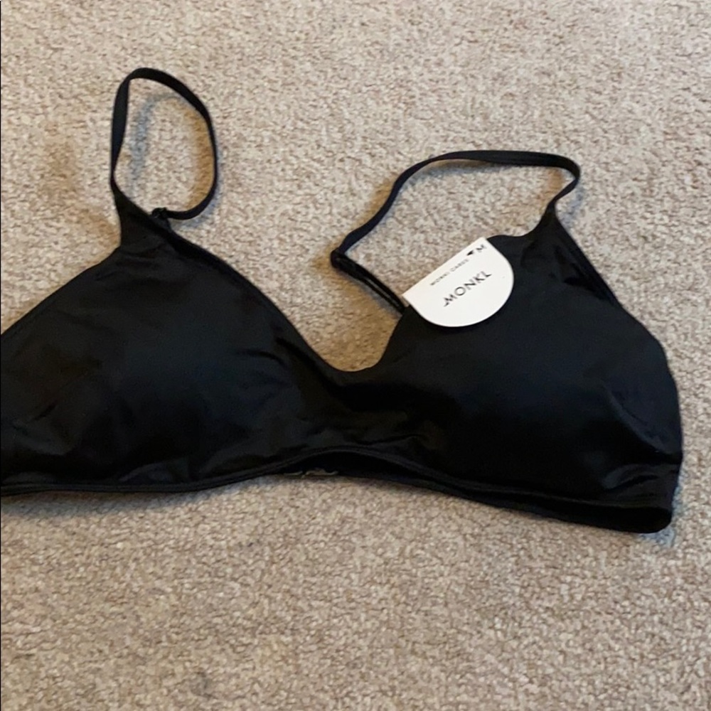 Black MONKI bikini top